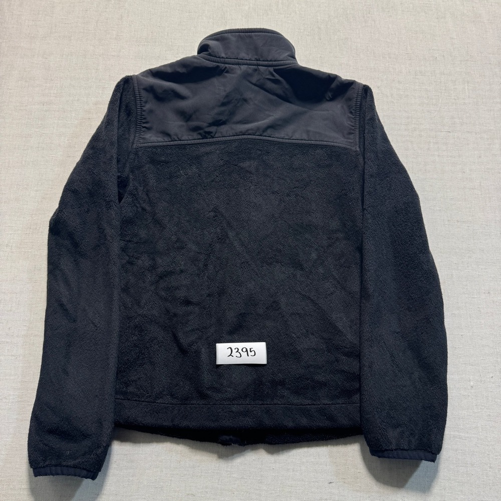 Fila Sport Full Zip Fleece Jacket Boys Sz XS Black